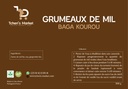 Grumeaux de mil (Baga kourou)