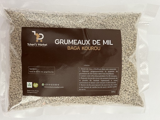 Grumeaux de mil (Baga kourou)